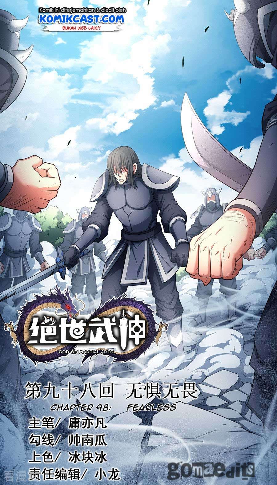Baca Manhua God of Martial Arts Chapter 98.2 Gambar 2