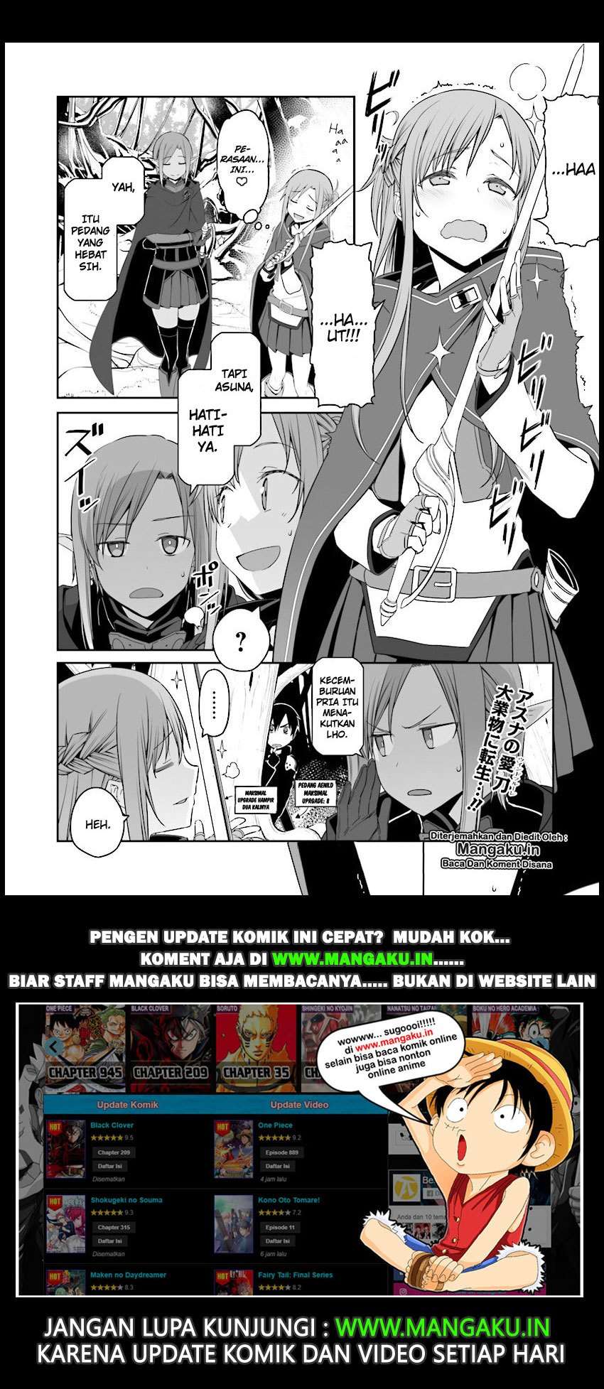 Sword Art Online – Progressive Chapter 38 Gambar 16