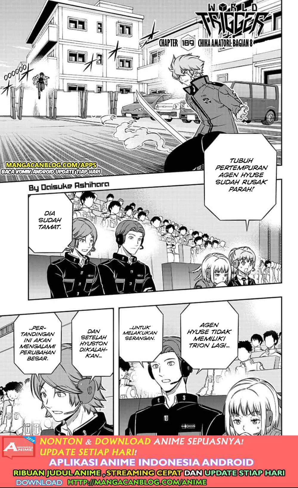 Baca Komik World Trigger Chapter 189 Gambar 1