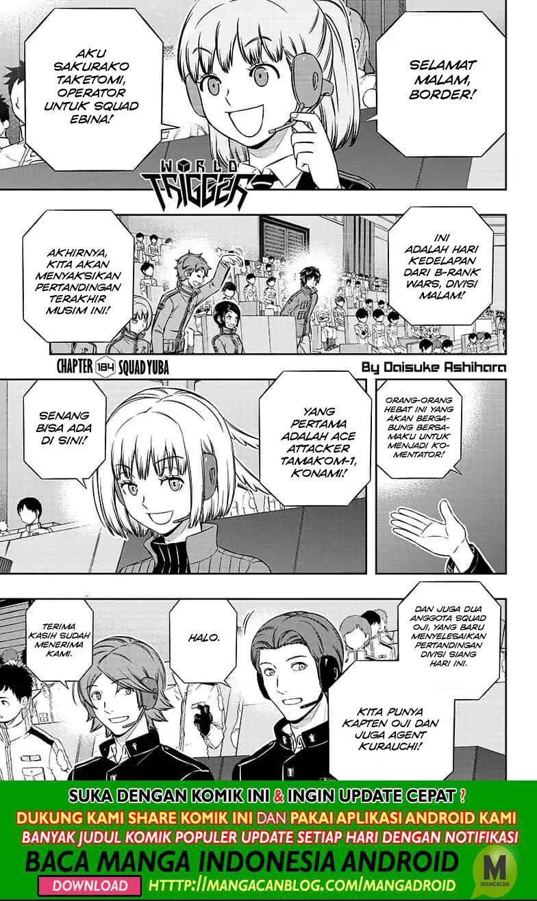 Baca Komik World Trigger Chapter 184 Gambar 1