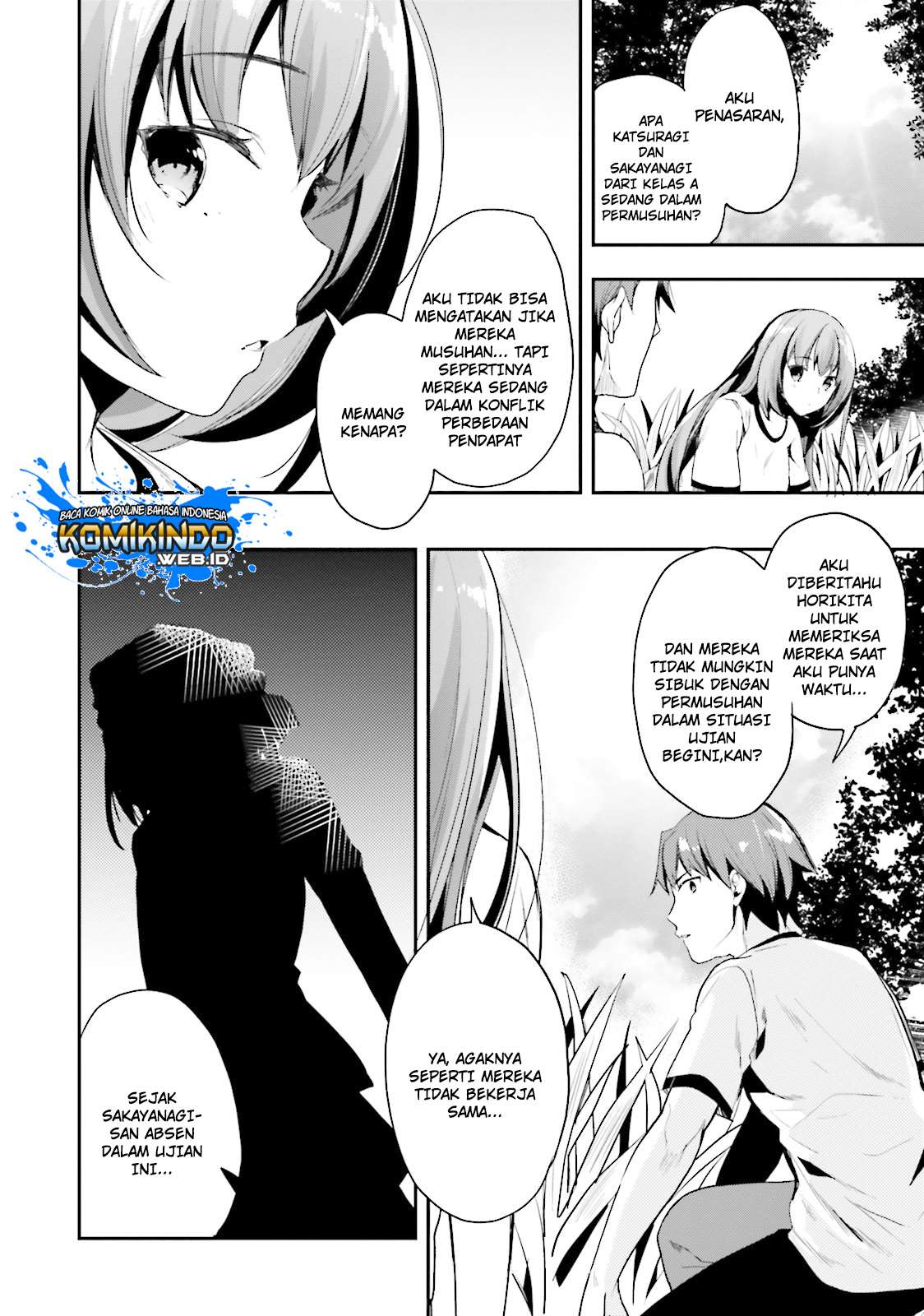 Youkoso Jitsuryoku Shijou Shugi no Kyoushitsu e Chapter 20 Gambar 24