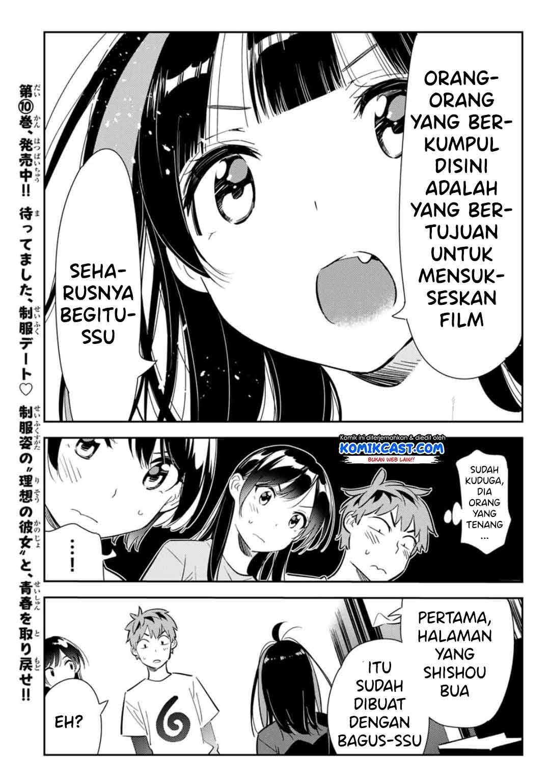Kanojo Okarishimasu Chapter 119 Gambar 9