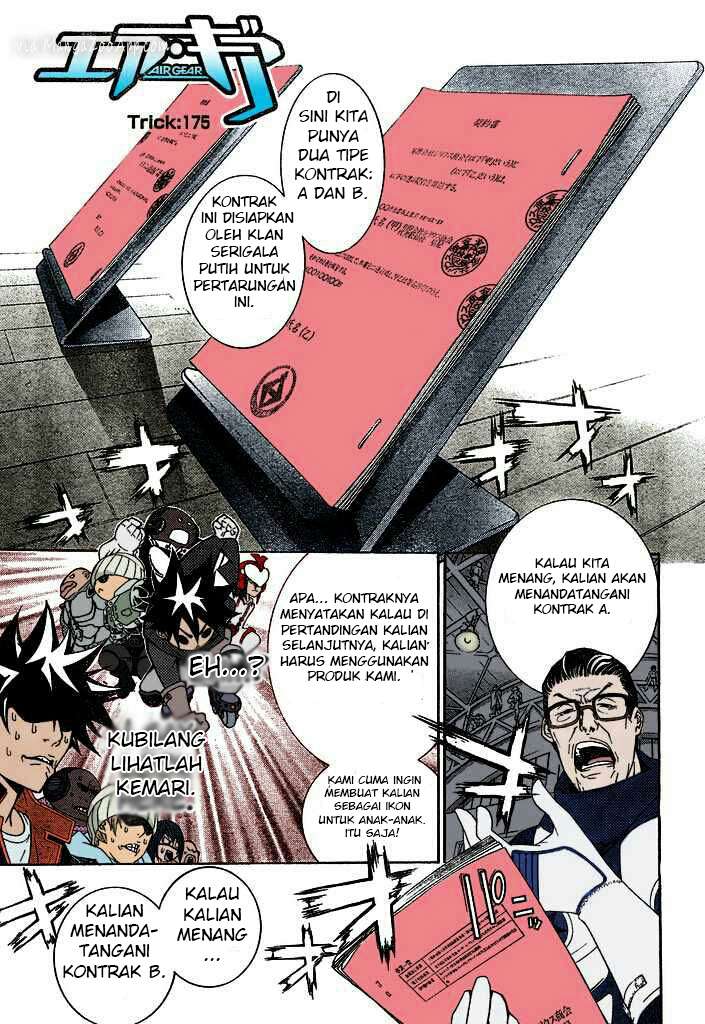 Baca Komik Air Gear Chapter 175 Gambar 1