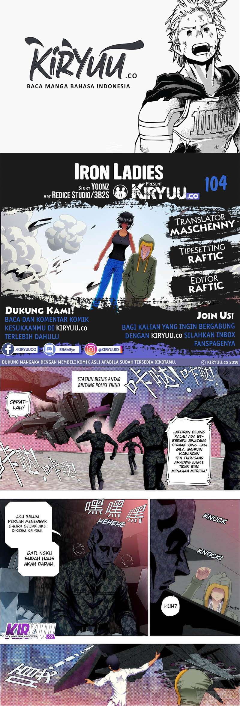 Baca Komik Iron Ladies Chapter 104 Gambar 1