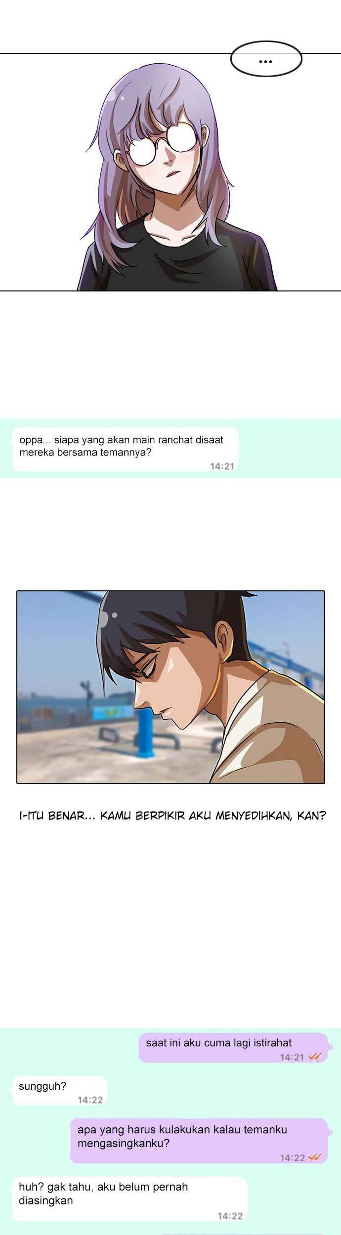 The Girl from Random Chatting! Chapter 41 Gambar 23