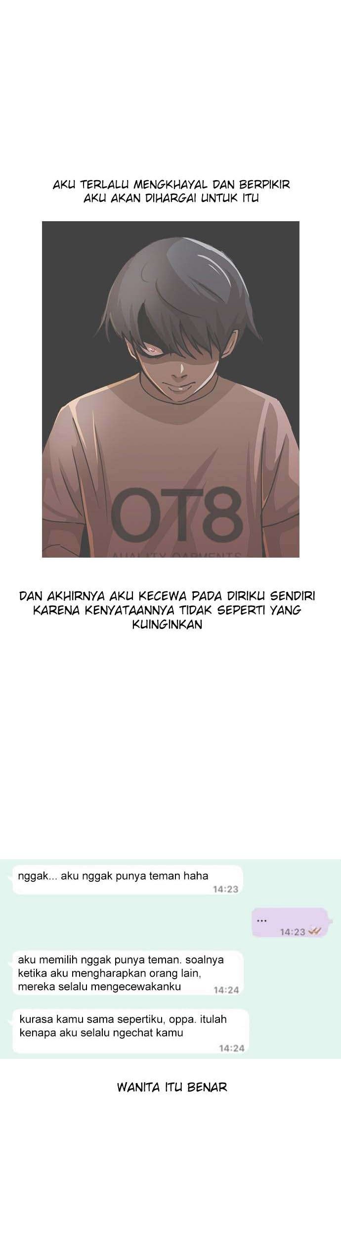 The Girl from Random Chatting! Chapter 43 Gambar 41