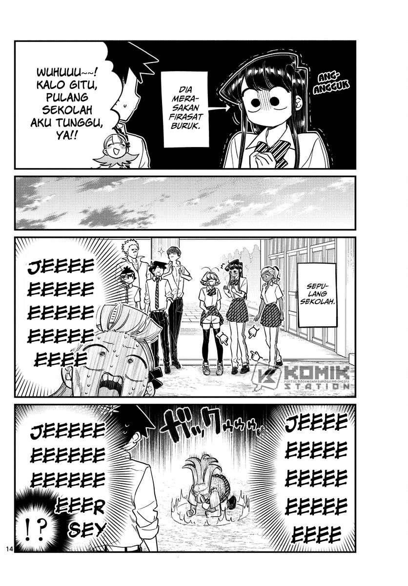 Komi-san wa Komyushou Desu Chapter 157 Gambar 4