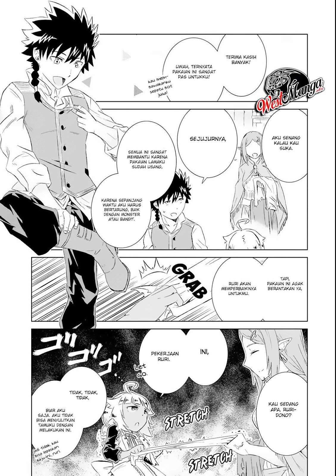 Isekai de tadahitori no mamono tsukai ~ tenshoku shitara maou ni machigawa remashita Chapter 06 Gambar 25