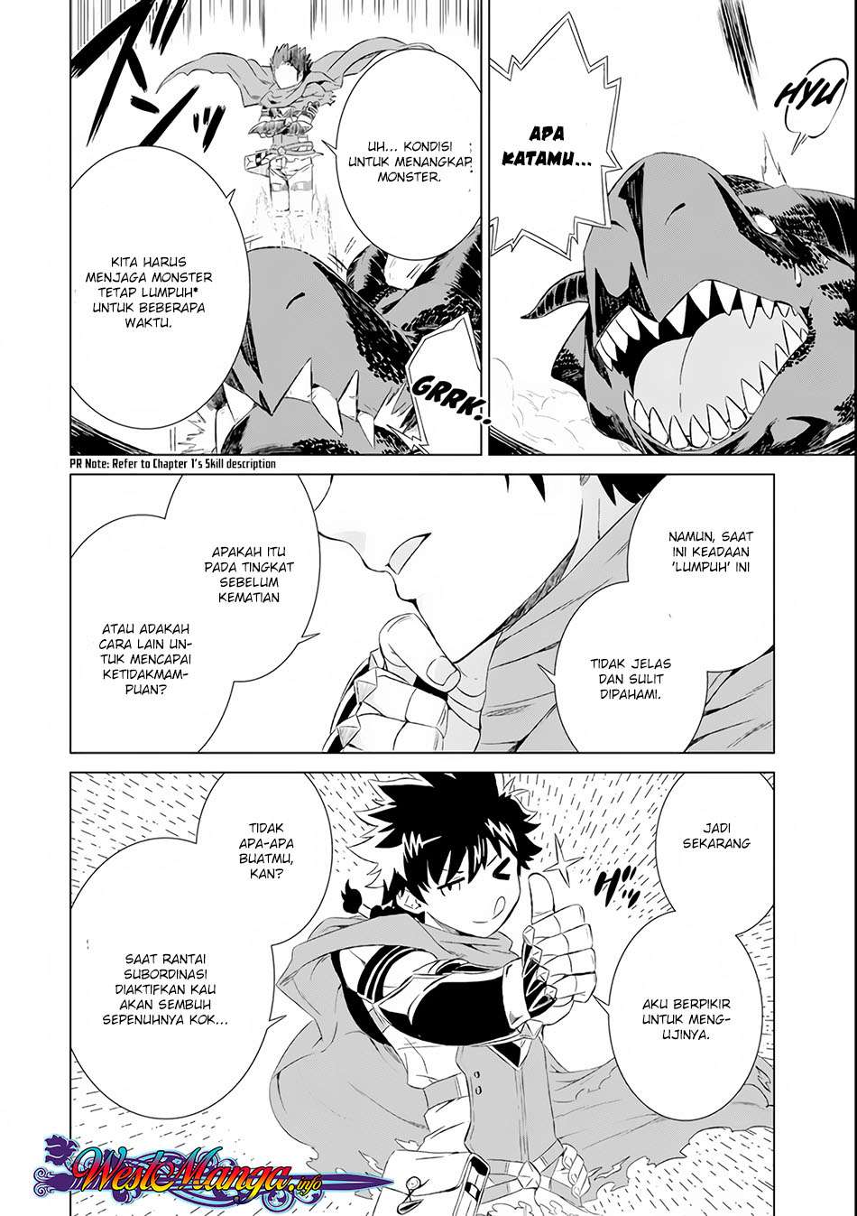 Isekai de tadahitori no mamono tsukai ~ tenshoku shitara maou ni machigawa remashita Chapter 05 Gambar 24