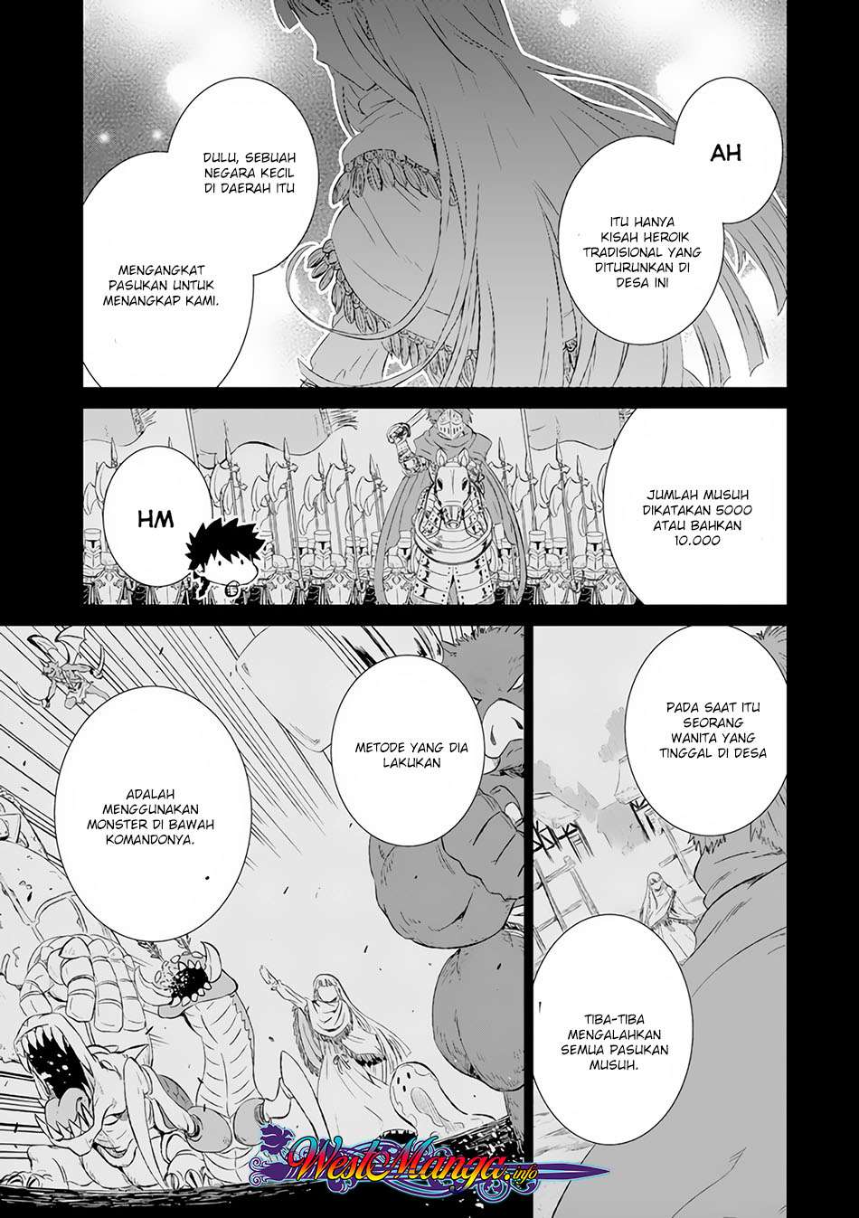 Isekai de tadahitori no mamono tsukai ~ tenshoku shitara maou ni machigawa remashita Chapter 05 Gambar 37