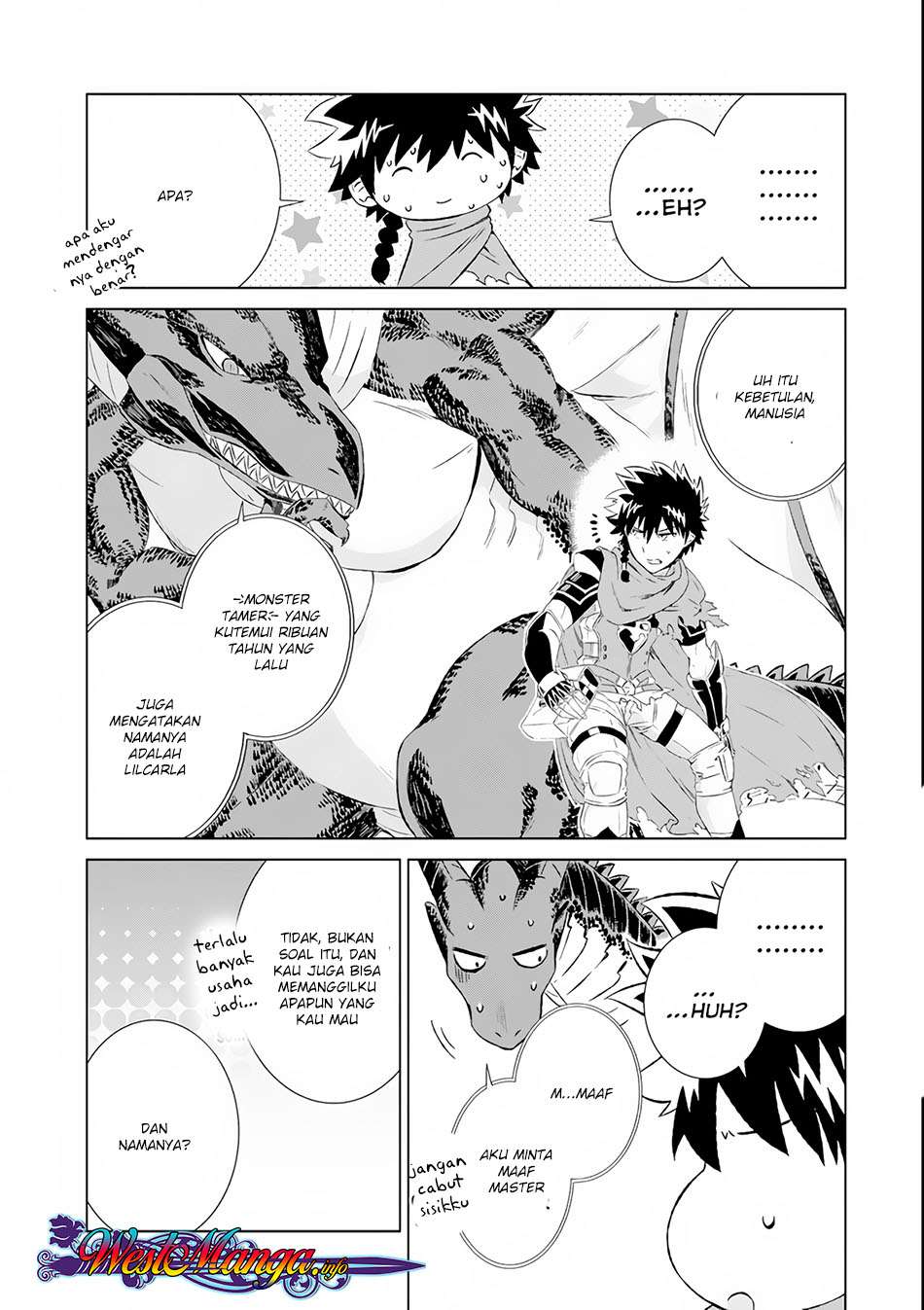 Isekai de tadahitori no mamono tsukai ~ tenshoku shitara maou ni machigawa remashita Chapter 05 Gambar 39