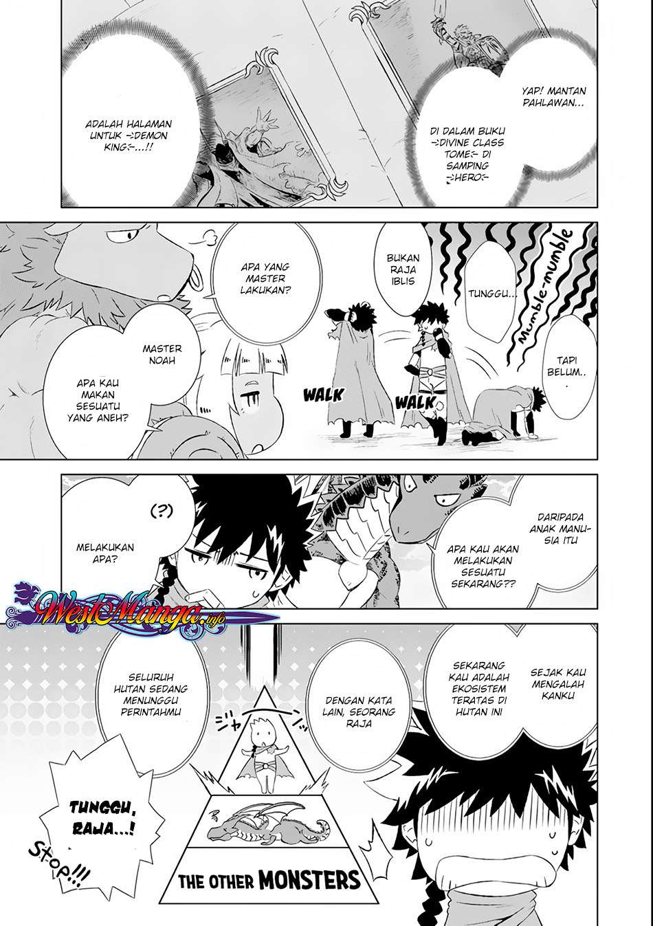 Isekai de tadahitori no mamono tsukai ~ tenshoku shitara maou ni machigawa remashita Chapter 05 Gambar 41