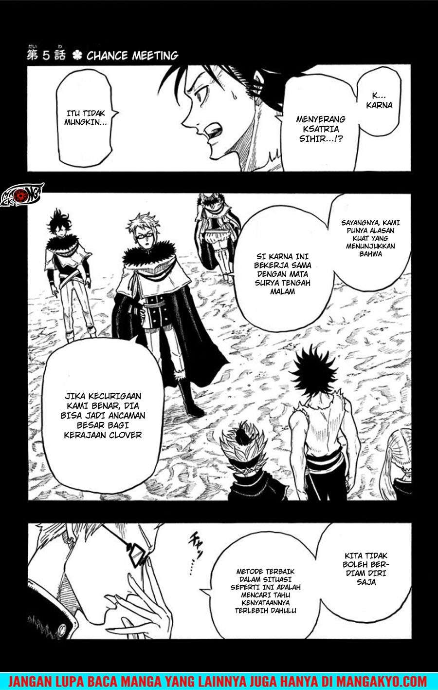 Baca Komik Black Clover Gaiden: Quartet Knights Chapter 5 Gambar 1