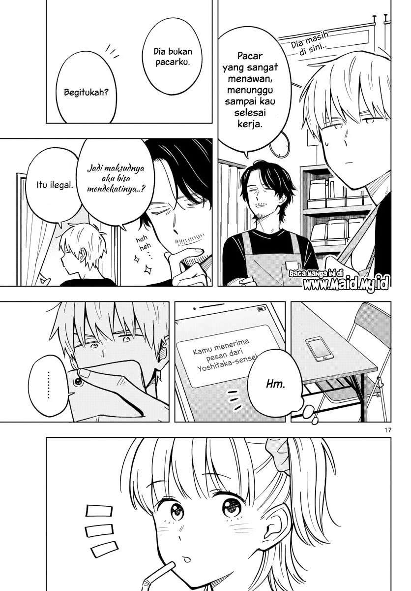 Sensei wa Koi wo Oshierarenai Chapter 17 Gambar 21