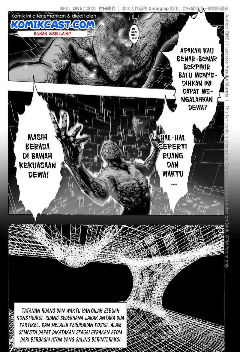 Onepunchman Saitama vs God Chapter 03.1 Gambar 12