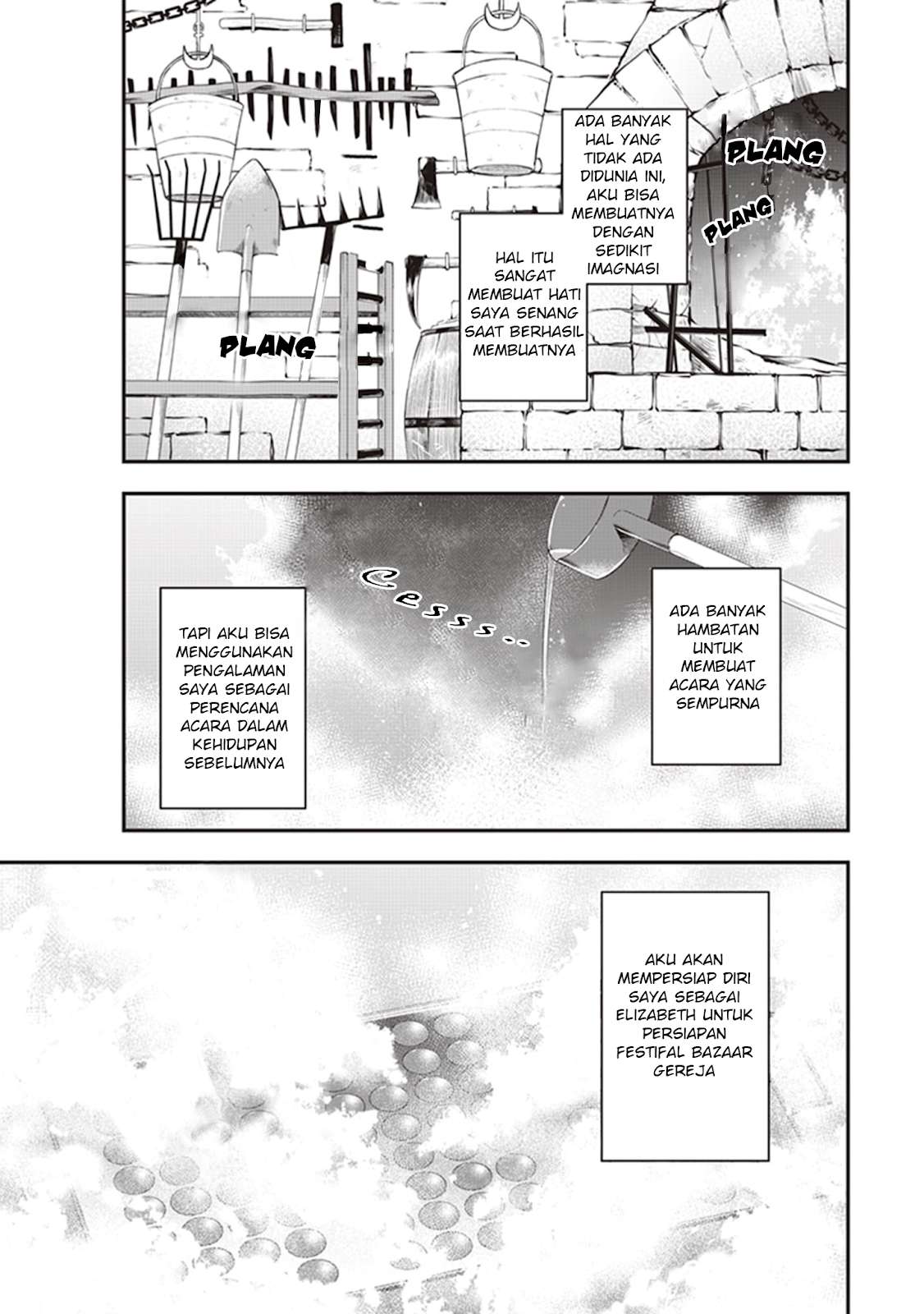 Baca Manga The Banished Villainess! Living the Leisurely Life of a Nun Making Revolutionary Church Food Chapter 04 Gambar 2