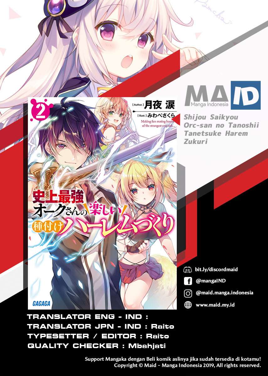 Baca Manga Shijou Saikyou Orc-san no Tanoshii Tanetsuke Harem Zukuri Chapter 05 Gambar 2