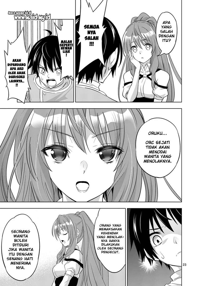 Shijou Saikyou Orc-san no Tanoshii Tanetsuke Harem Zukuri Chapter 01 Gambar 25