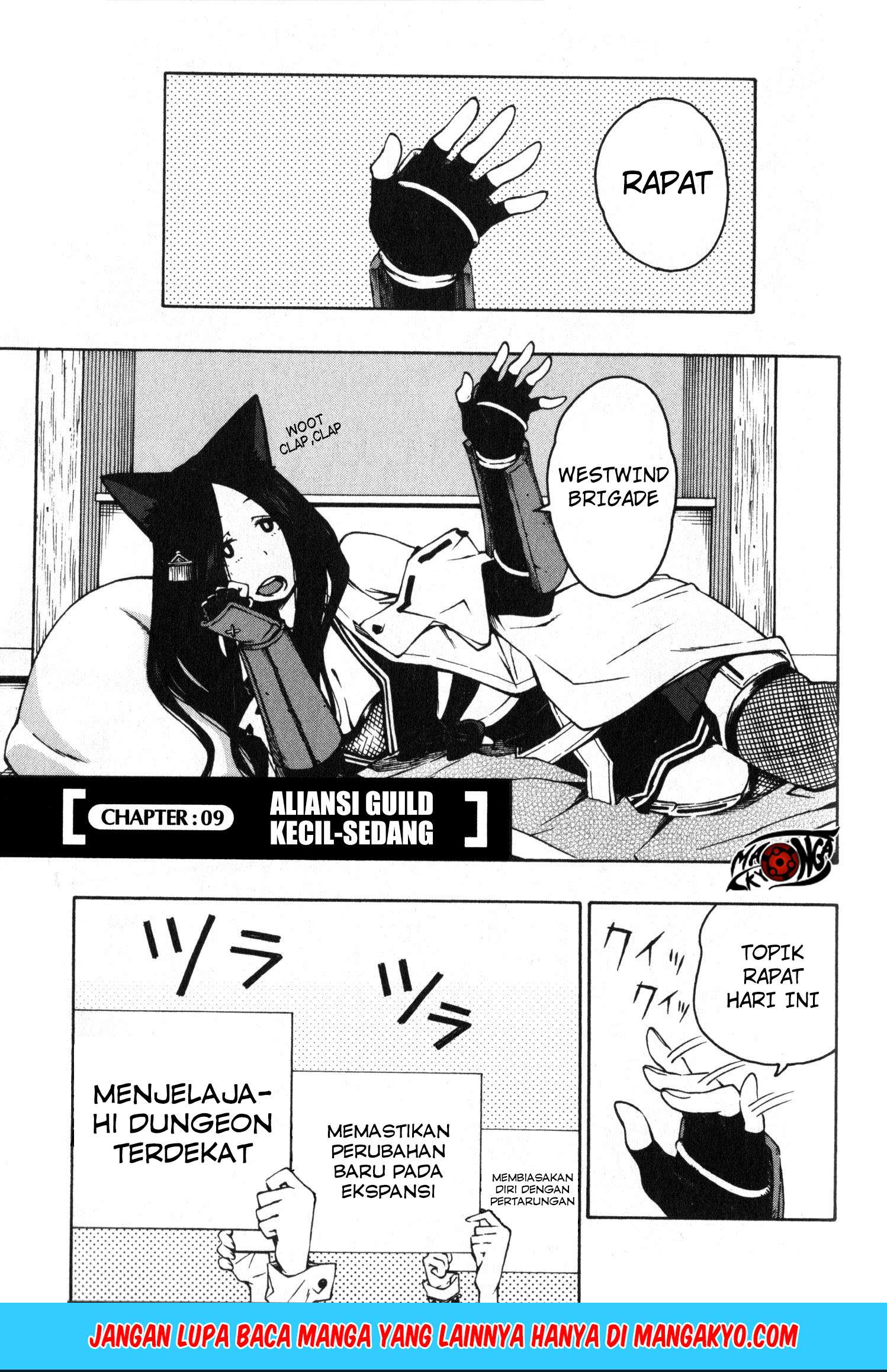 Baca Komik Log Horizon – Nishikaze no Ryodan Chapter 09 Gambar 1
