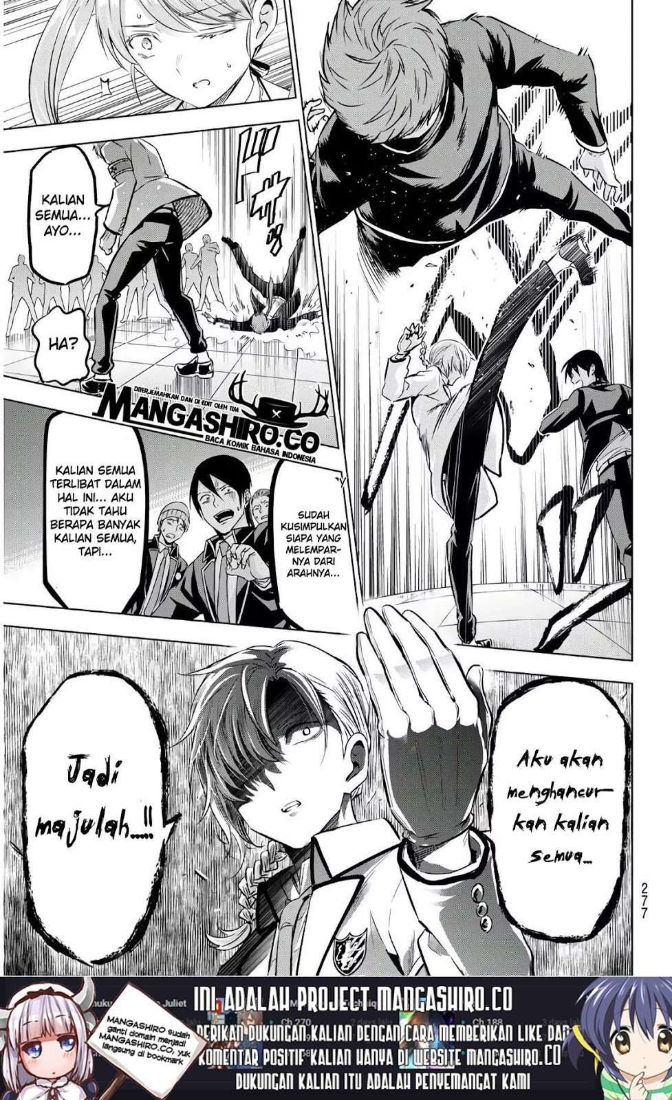 Kishuku Gakkou no Juliet Chapter 85 Gambar 15