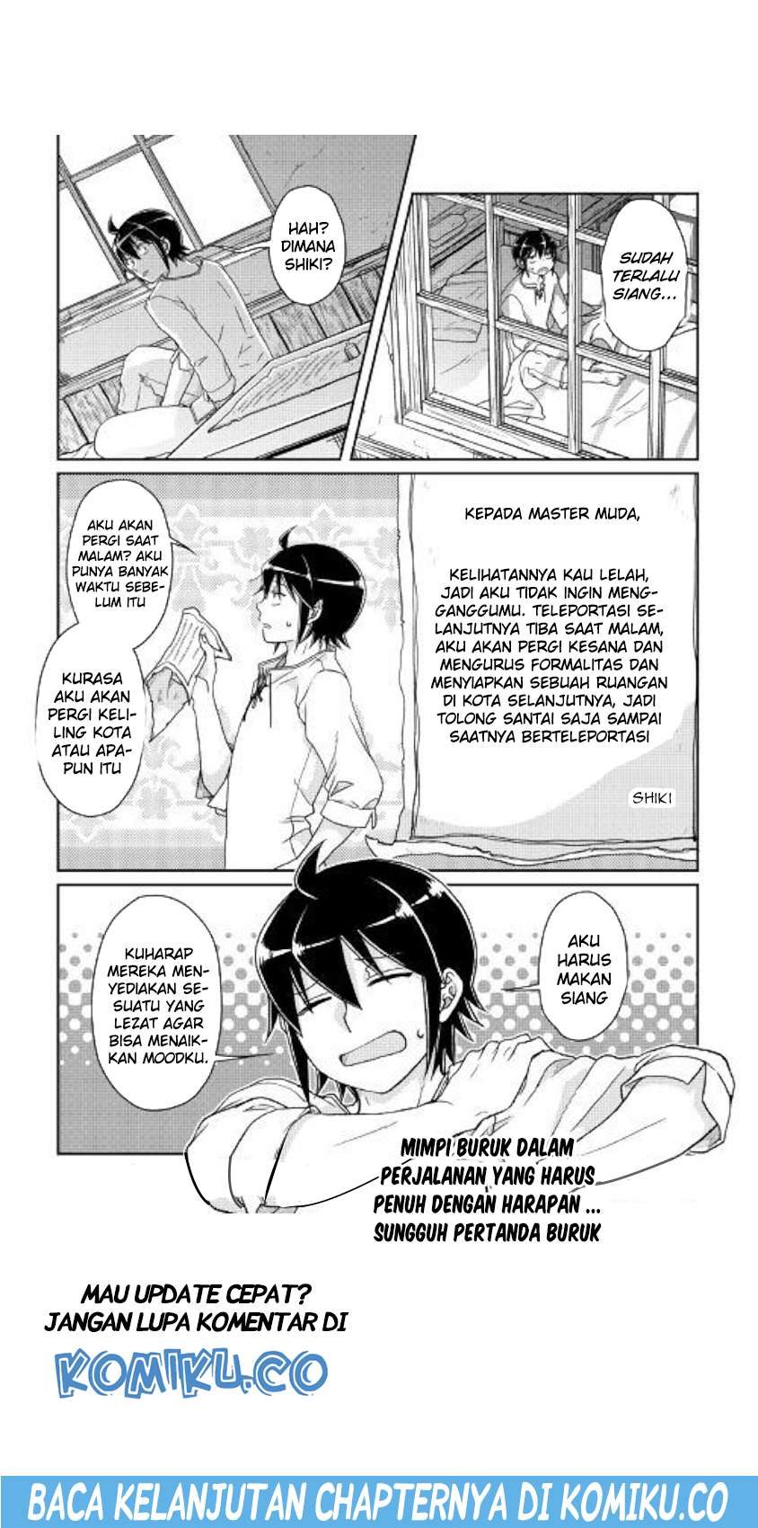 Tsuki ga Michibiku Isekai Douchuu Chapter 47 Gambar 25