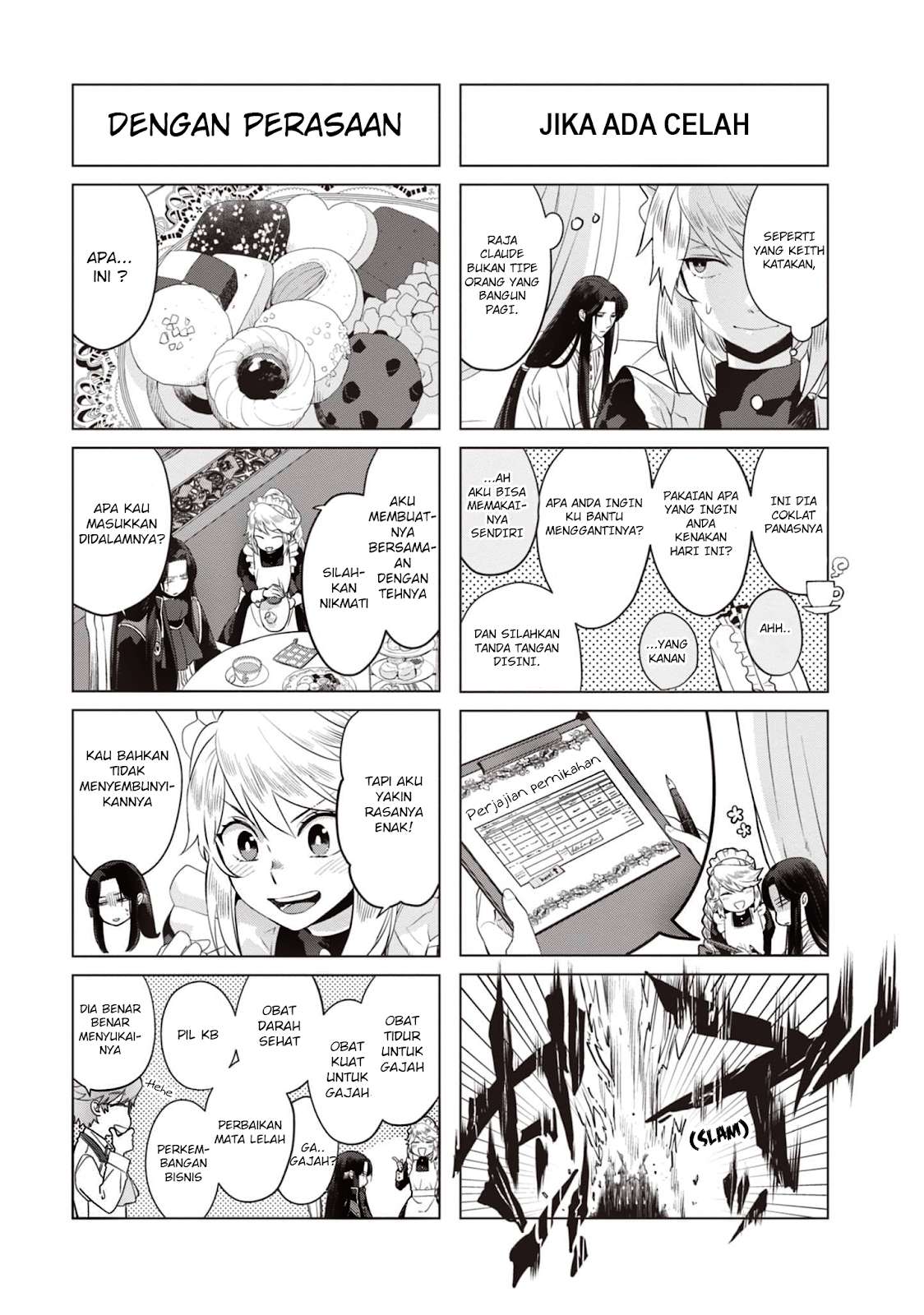 I’m a Villainous Daughter so I’m going to keep the Last Boss Chapter 4.5 Gambar 4