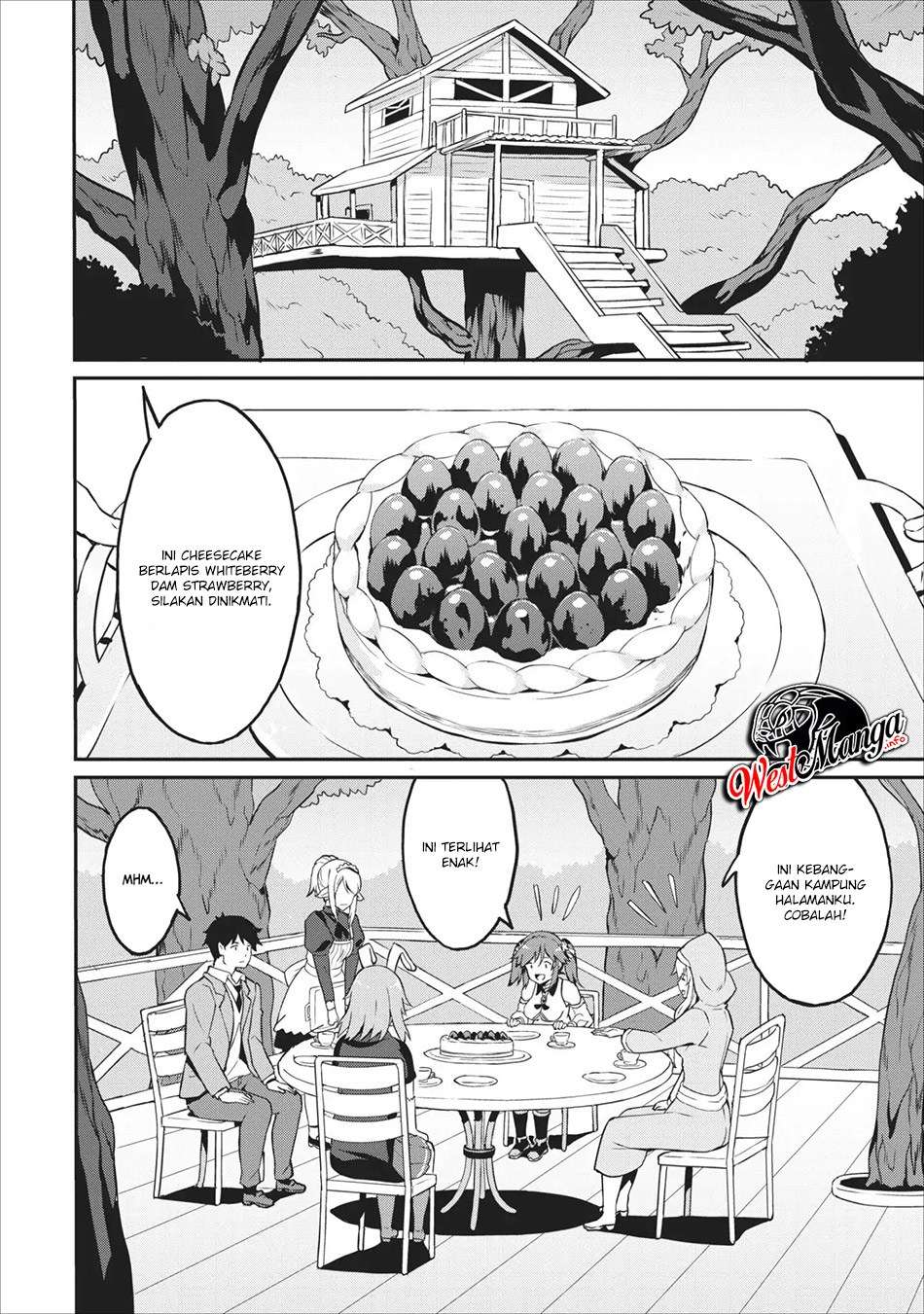 Taberu dake de Level-Up! Damegami to Issho ni Isekai Musou Chapter 14 Gambar 23