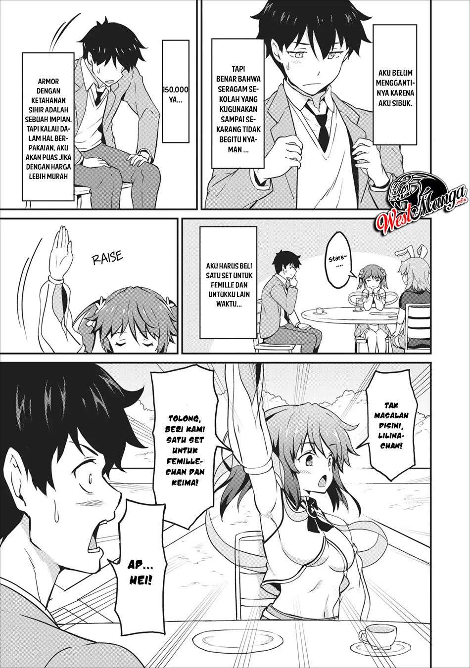 Taberu dake de Level-Up! Damegami to Issho ni Isekai Musou Chapter 14 Gambar 29