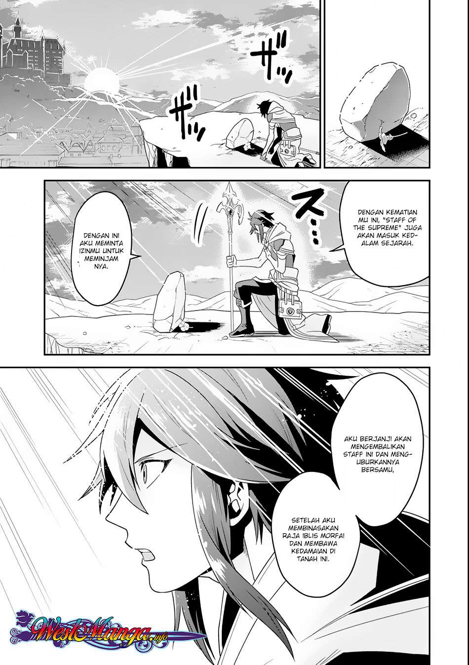 Kouryakuhon o Kushi Suru Saikyou no Mahoutsukai ~”meirei sa sero” to wa Iwa Senai Oreryuu Mao Tobatsu Saizen Ruuto ~ Chapter 02 Gambar 14