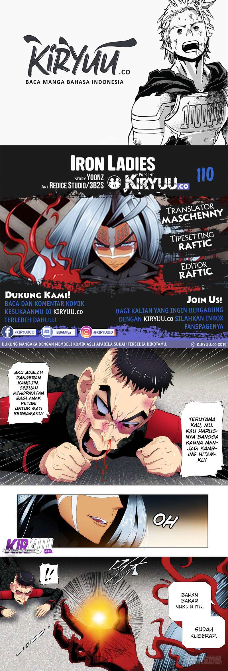 Baca Komik Iron Ladies Chapter 110 Gambar 1