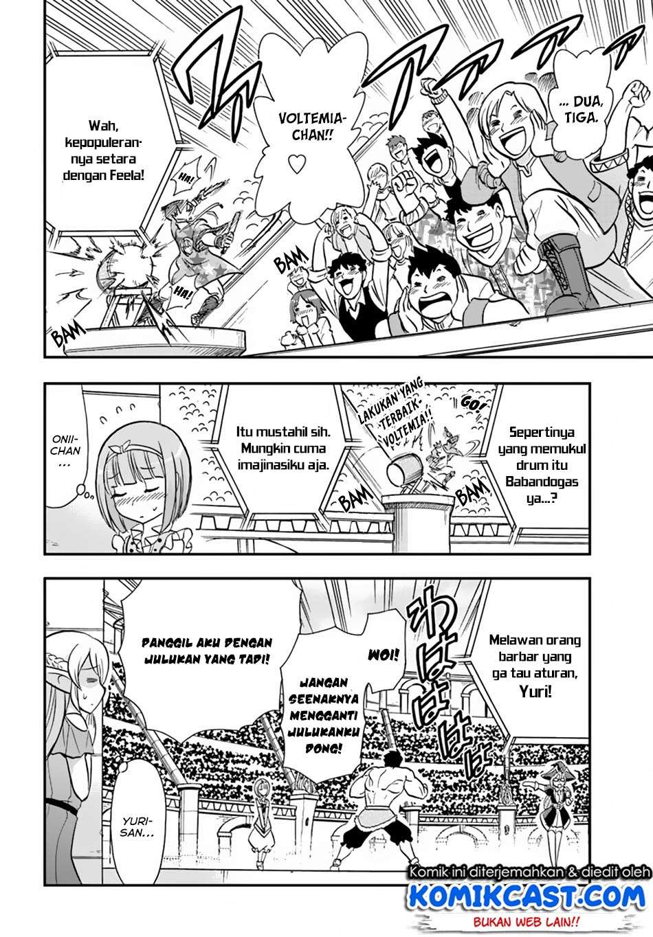 Mahou? Sonna Koto yori Kinniku da! Chapter 12 Gambar 36