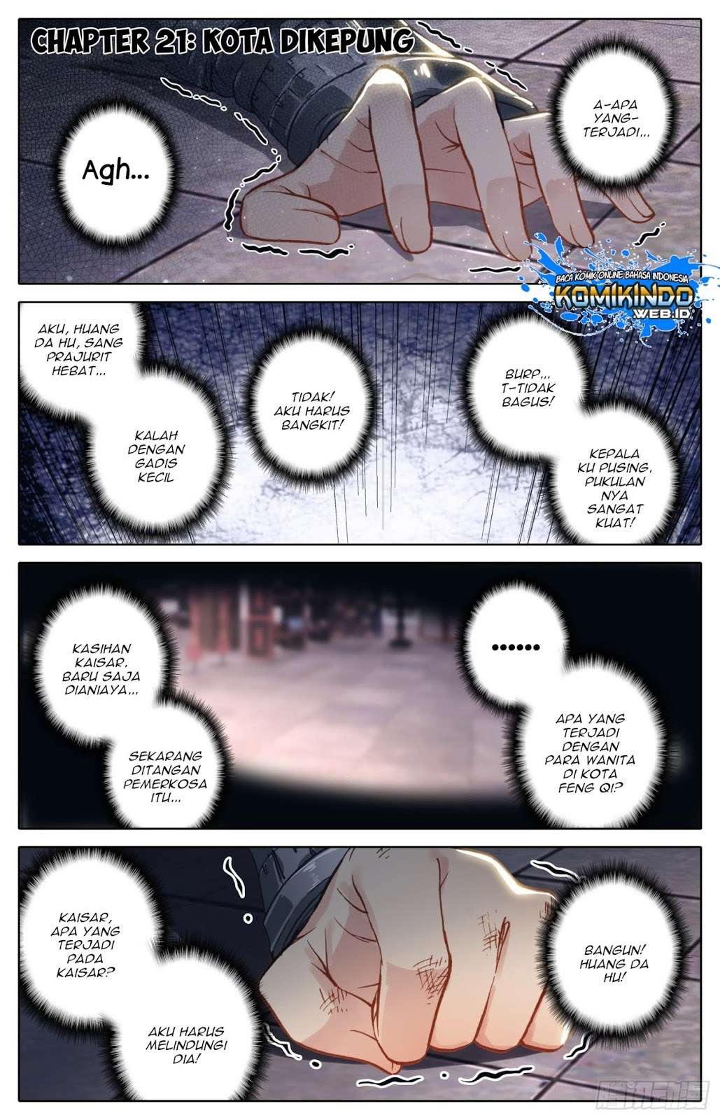 Baca Manhua Legend of the Tyrant Empress Chapter 21 Gambar 2