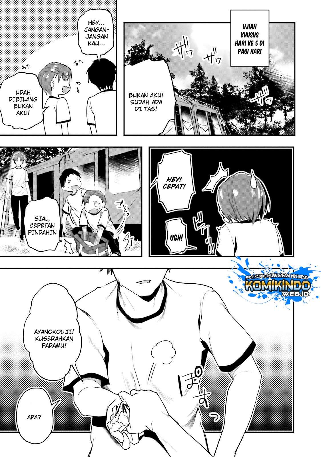 Baca Manga Youkoso Jitsuryoku Shijou Shugi no Kyoushitsu e Chapter 21 Gambar 2