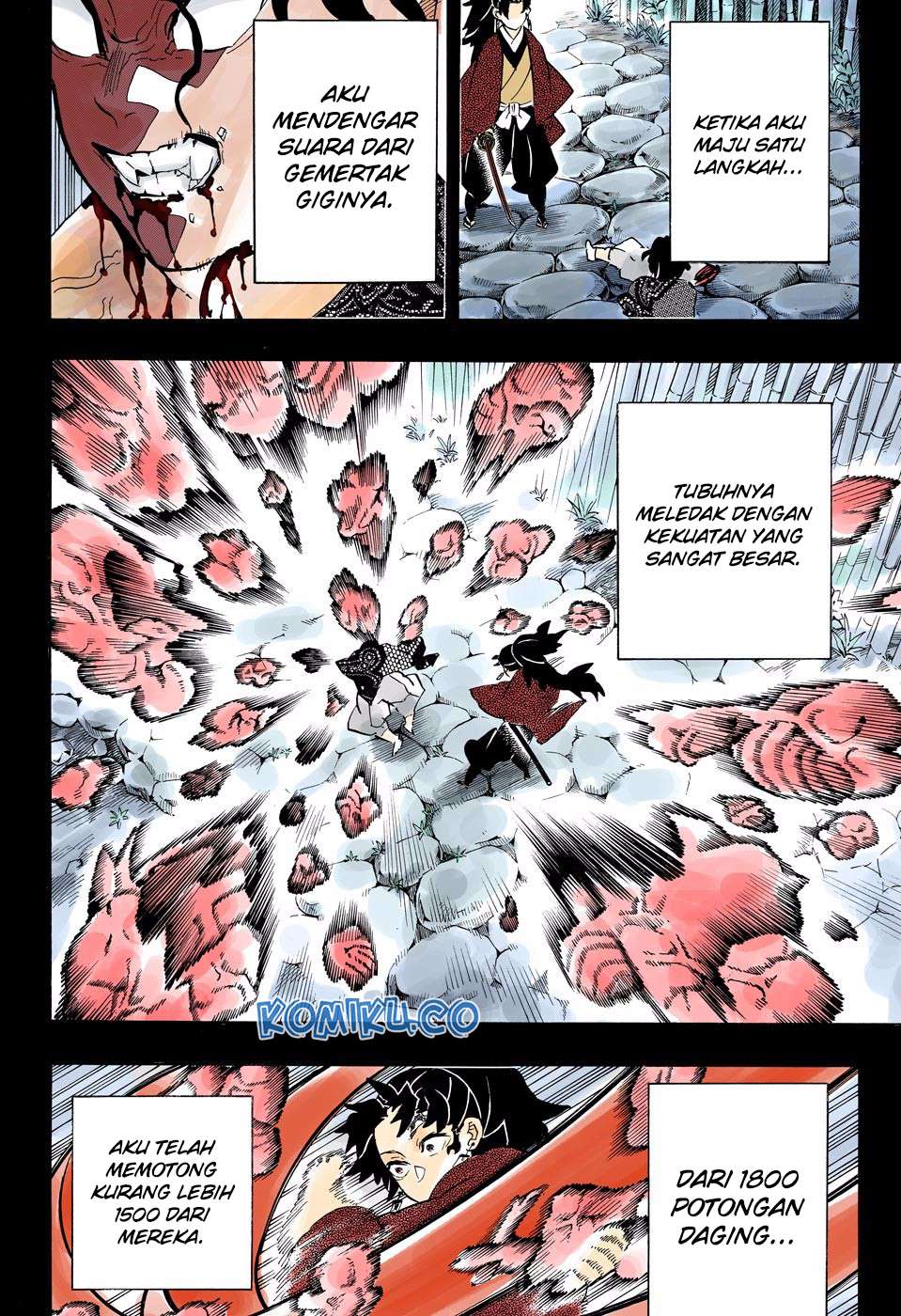 Kimetsu no Yaiba Chapter 187.5 Gambar 8