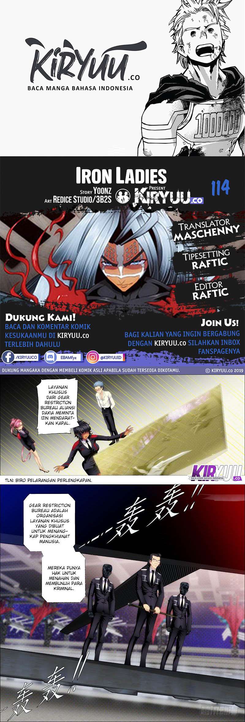 Baca Komik Iron Ladies Chapter 114 Gambar 1