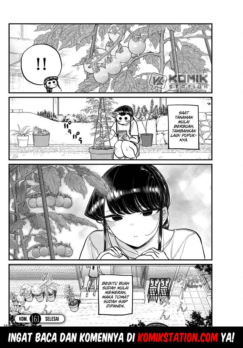 Komi-san wa Komyushou Desu Chapter 161 Gambar 8