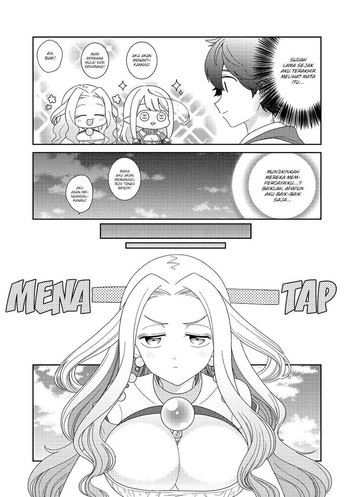Seirei-tachi no Rakuen to Risou no Isekai Seikatsu Chapter 10 Gambar 18