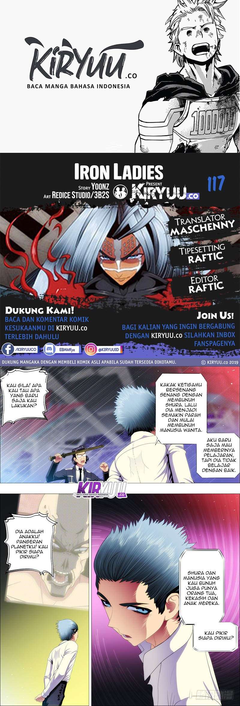 Baca Komik Iron Ladies Chapter 117 Gambar 1