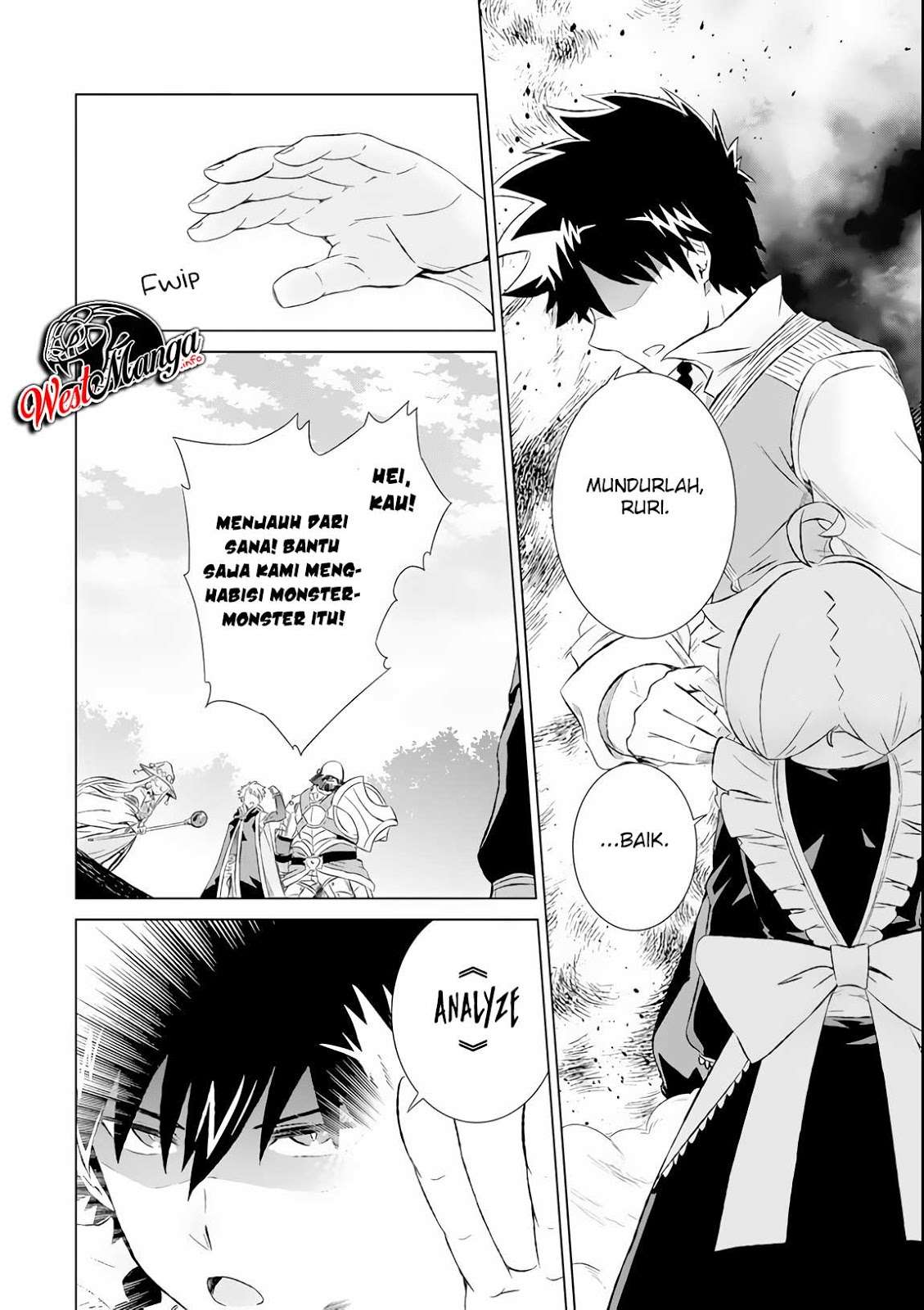 Isekai de tadahitori no mamono tsukai ~ tenshoku shitara maou ni machigawa remashita Chapter 08 Gambar 9