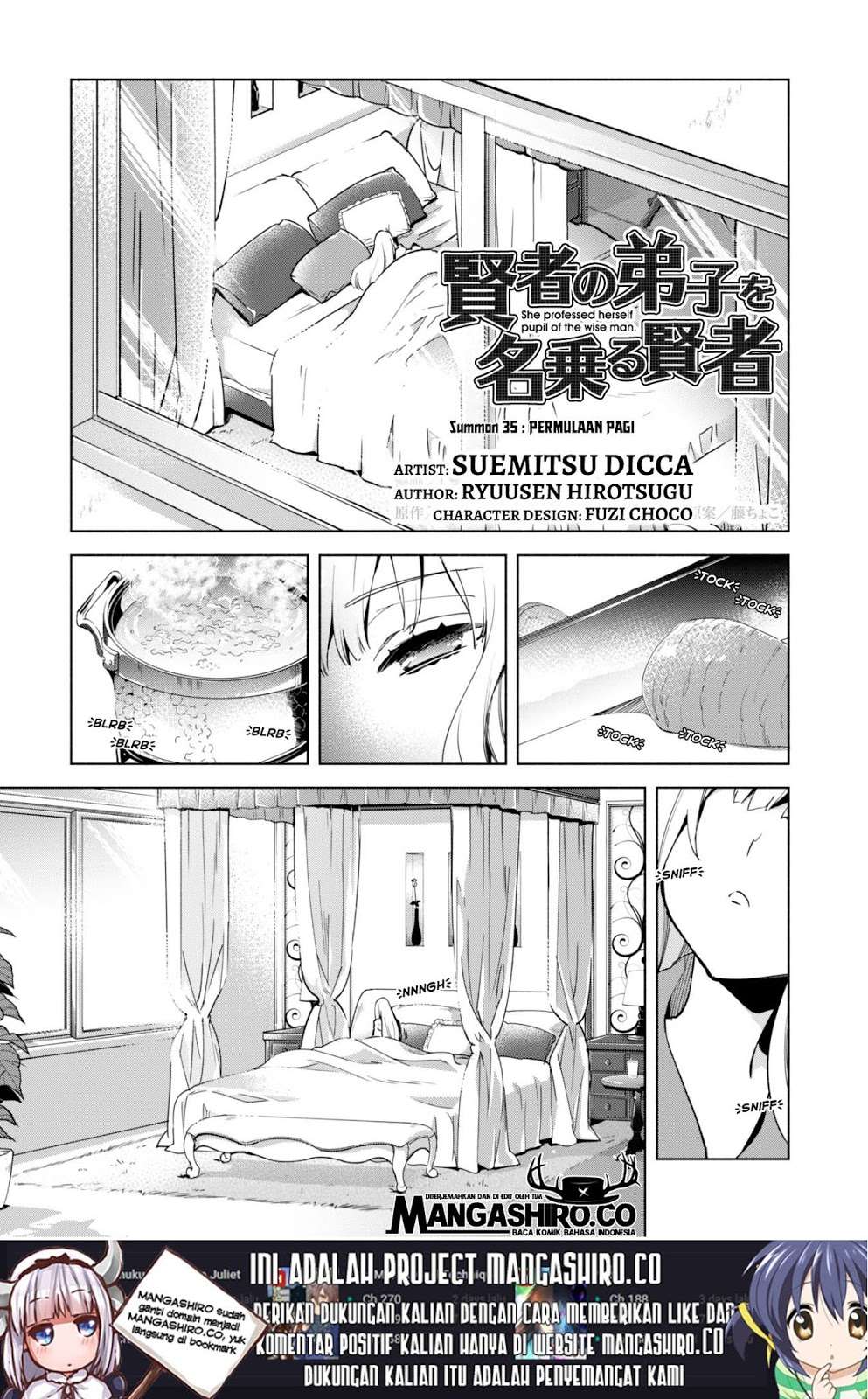 Baca Manga Kenja No Deshi Wo Nanoru Kenja Chapter 35 Gambar 2