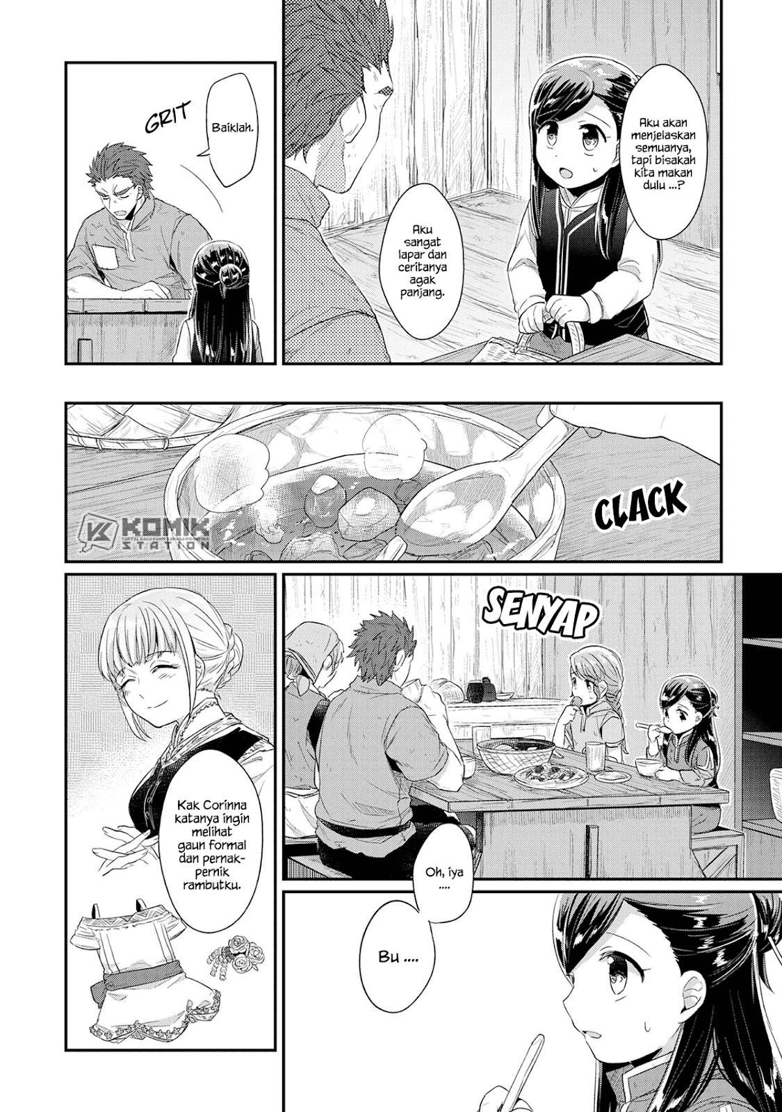 Honzuki no Gekokujou Chapter 33 Gambar 3