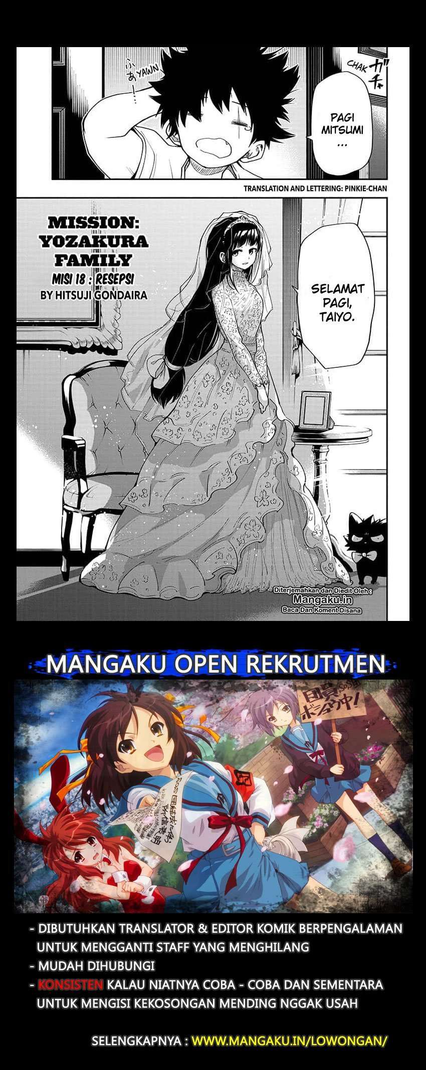 Baca Manga Mission: Yozakura Family Chapter 18 Gambar 2