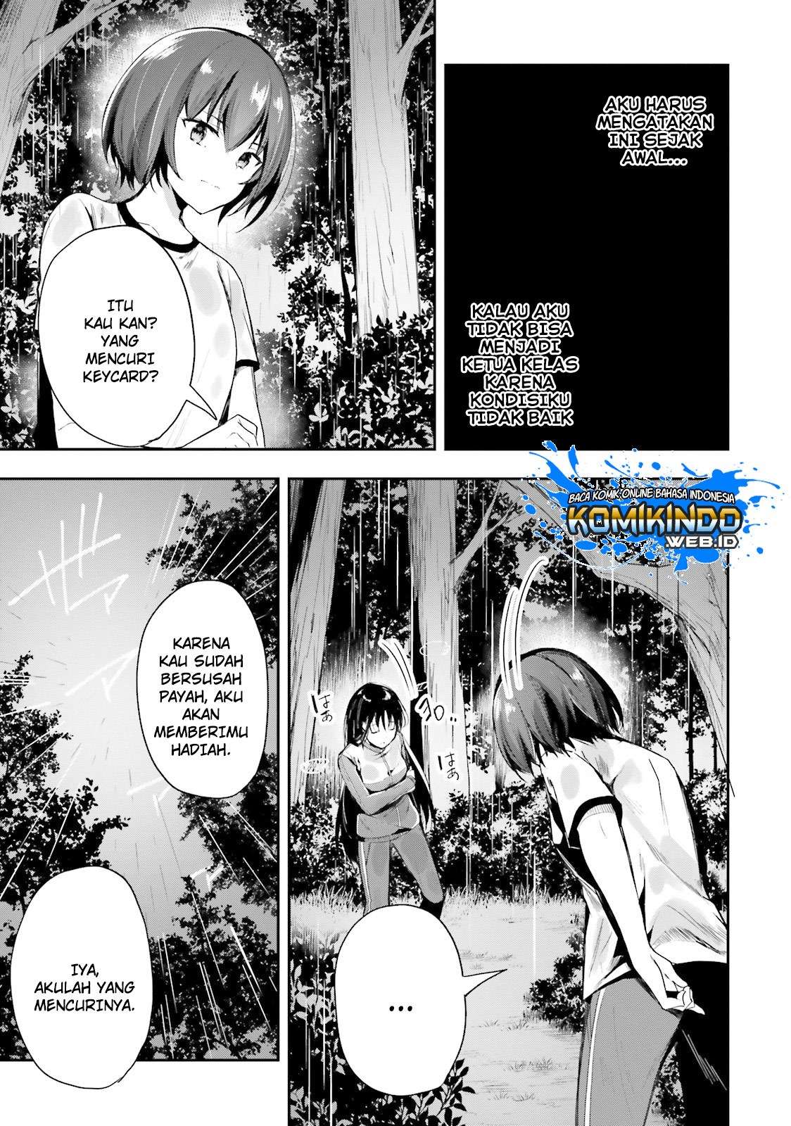 Youkoso Jitsuryoku Shijou Shugi no Kyoushitsu e Chapter 24 Gambar 12