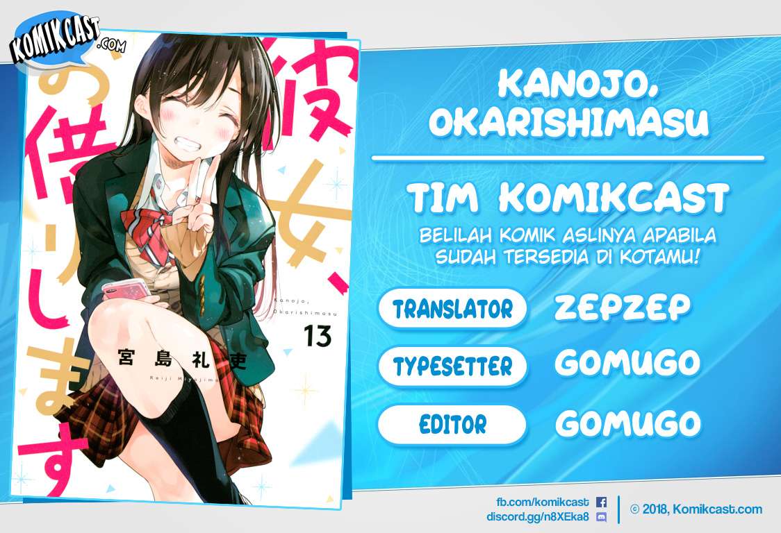 Baca Komik Kanojo Okarishimasu Chapter 121 Gambar 1