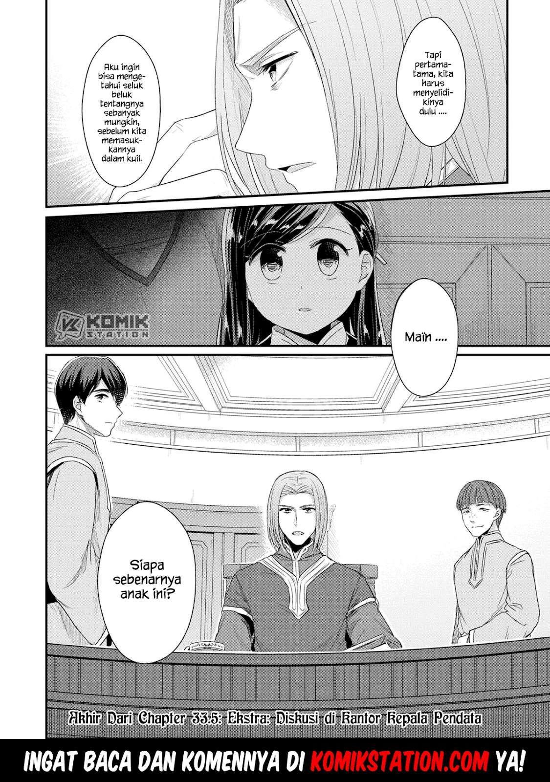 Honzuki no Gekokujou Chapter 33.5 Gambar 10