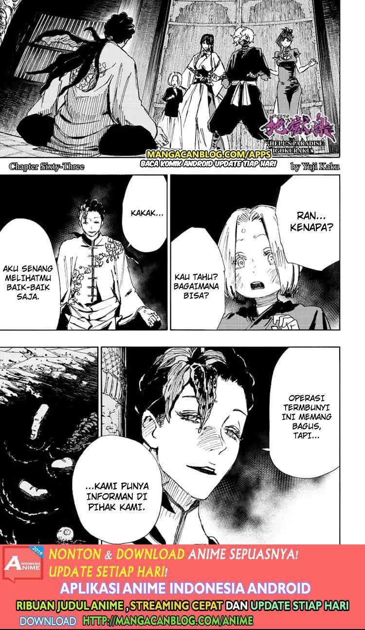 Baca Komik Jigokuraku Chapter 63 Gambar 1