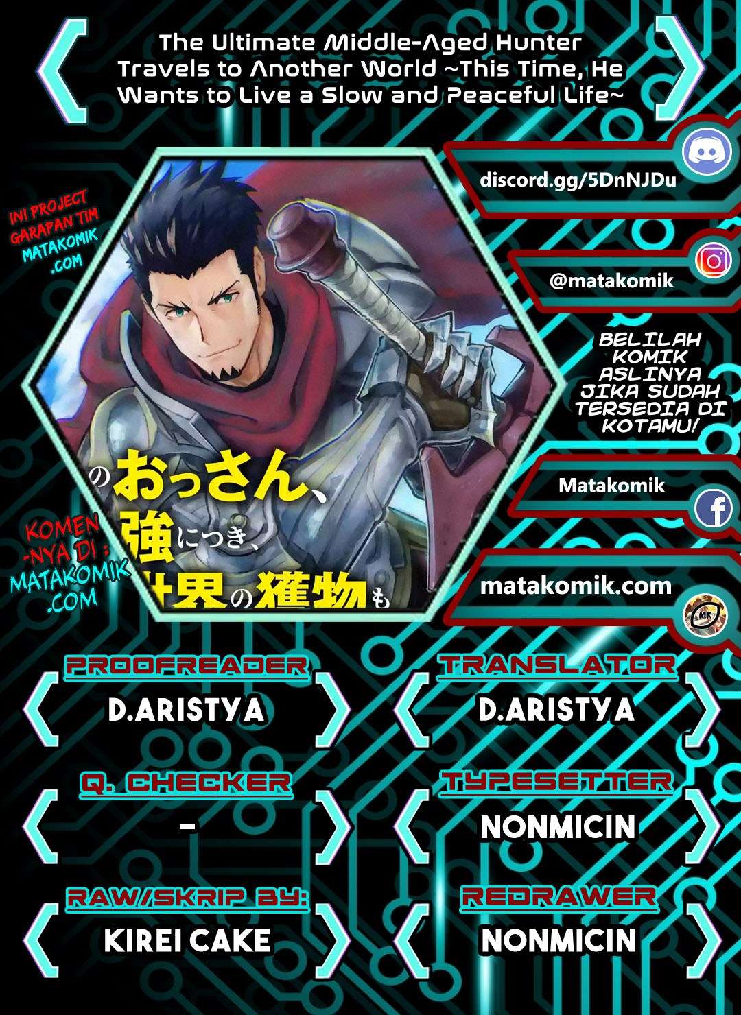 Baca Manga The Ultimate Middle-Aged Hunter Travels to Another World ~This Time, He Wants to Live a Slow and Peaceful Life~ Chapter 6.1 Gambar 2