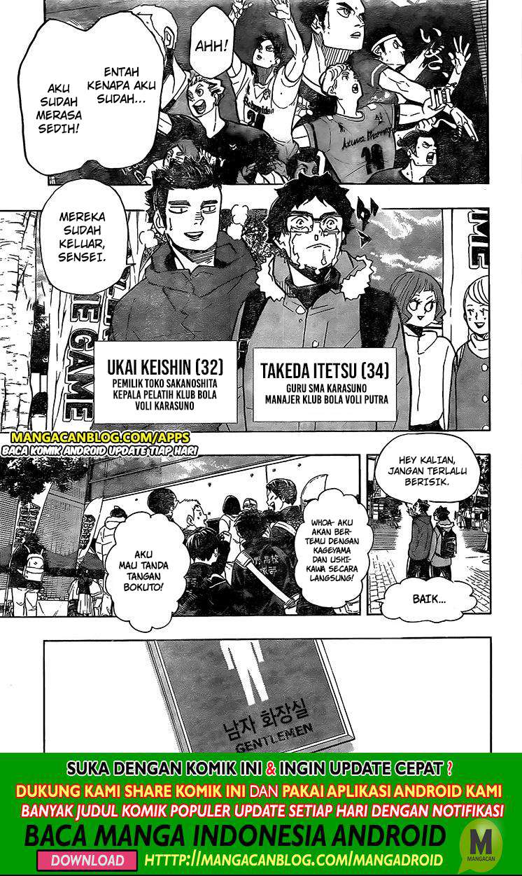 Baca Komik Haikyuu!! Chapter 379 Gambar 1