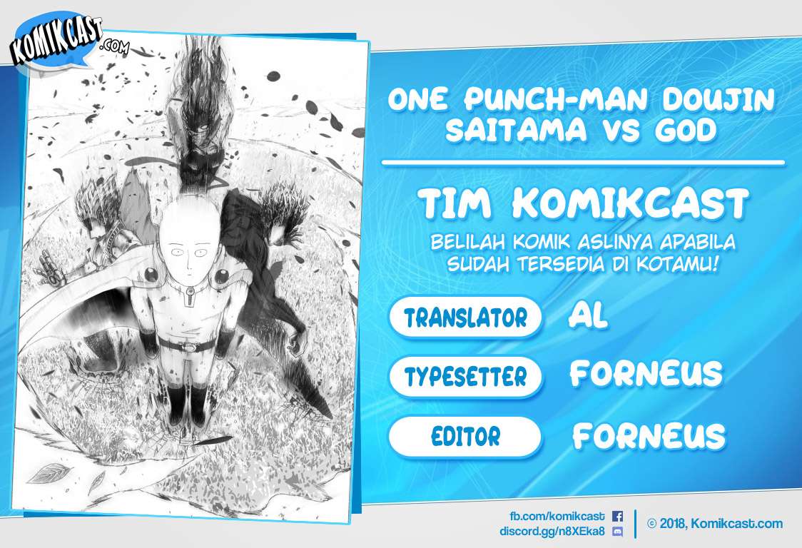 Baca Komik Onepunchman Saitama vs God Chapter 4.2 Gambar 1