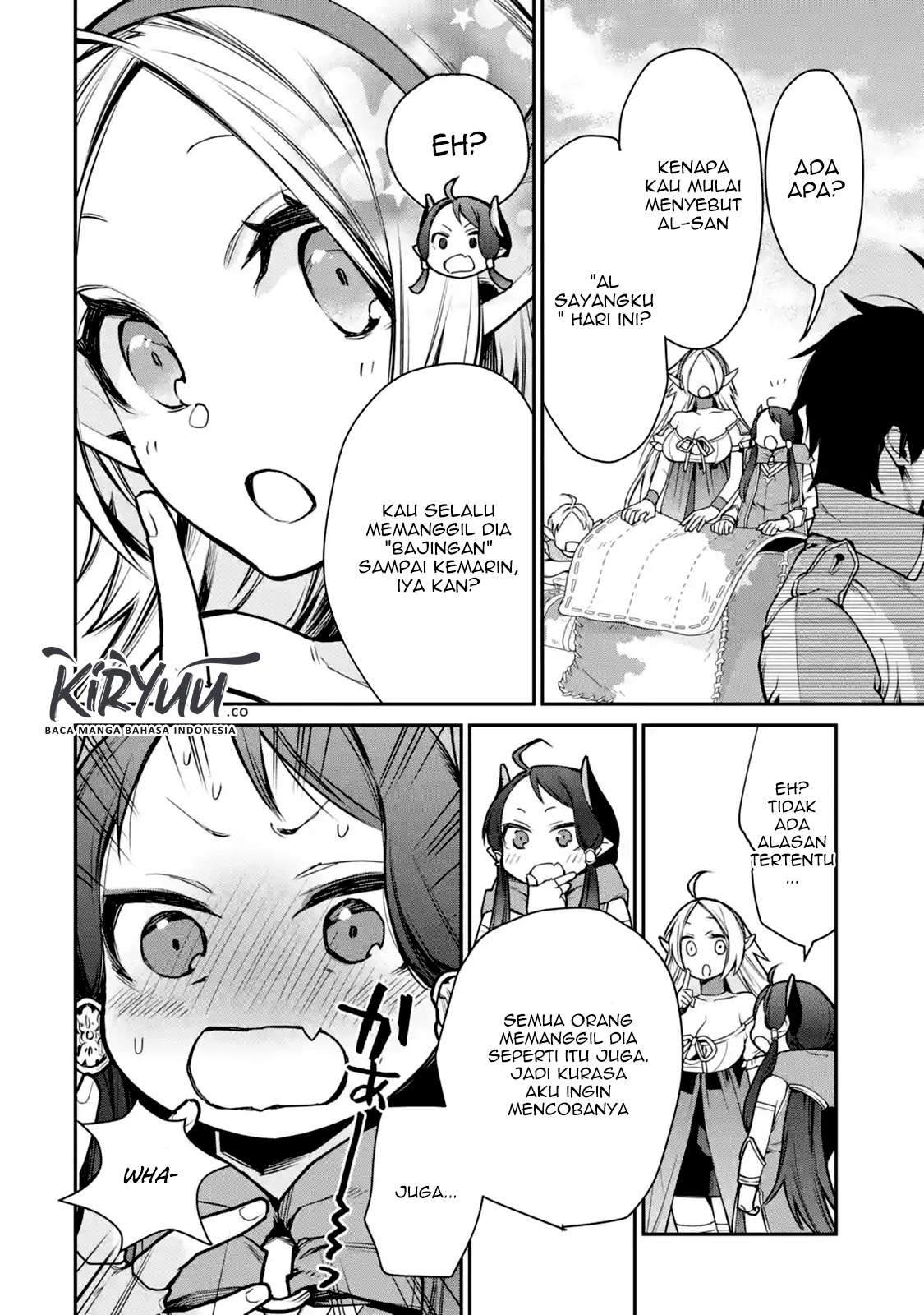 Saikyou no Madoshi. Hisa ni Ya wo Ukete Shimatta no de Inaka no Eihei ni Naru Chapter 07.3 Gambar 14